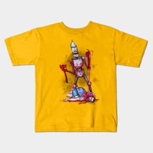 Tin Man Gets A Heart Kids T-Shirt
